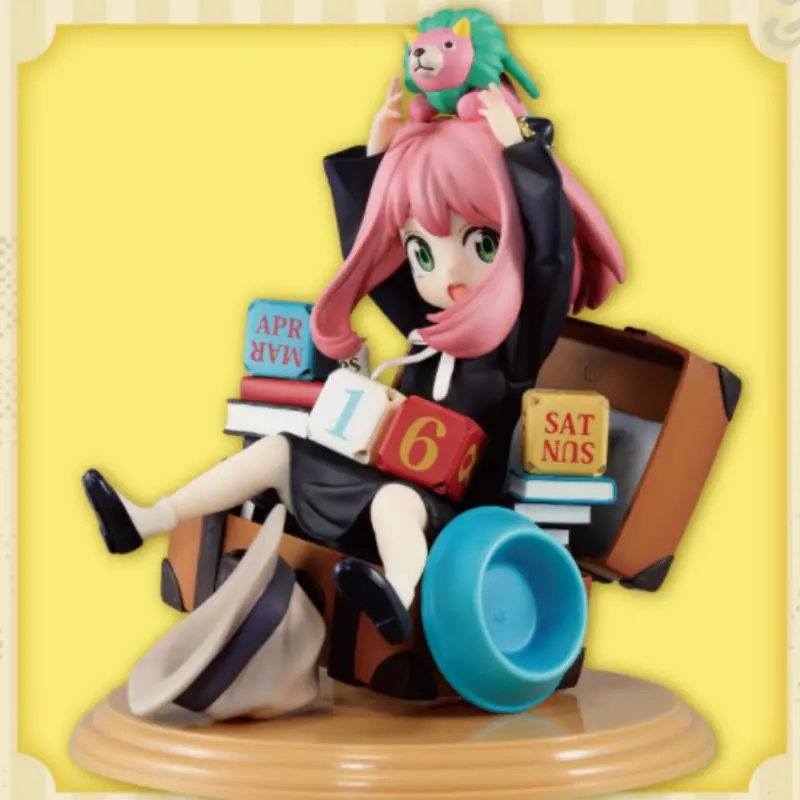 BANPRESTO Anya Forger Glass Factory Ichiban Kuji SPY X FAMILY Character Award Anya Scale Figures 15cm-2