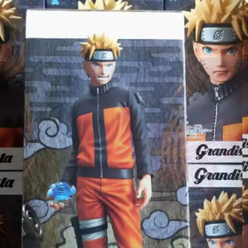 BANPRESTO Naruto Uzumaki Glasses Factory Naruto Grandista Ros Face Change Rasengan Scale Figures-2