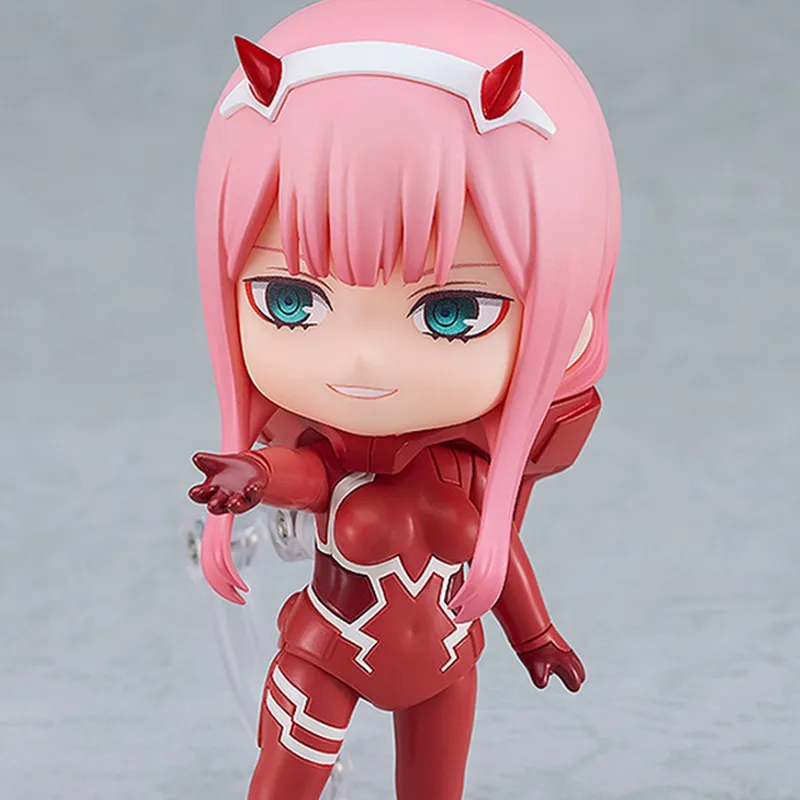 GSC Zero Two 2408 Winged Kiss National Team 02 Driving Suit Chibi Figures 10cm-2