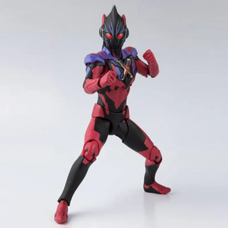 BANDAI Ultraman X Bandai SHF Ultraman Ginga Gomora Armor Set Action Figure Gothic Scale Figures-1