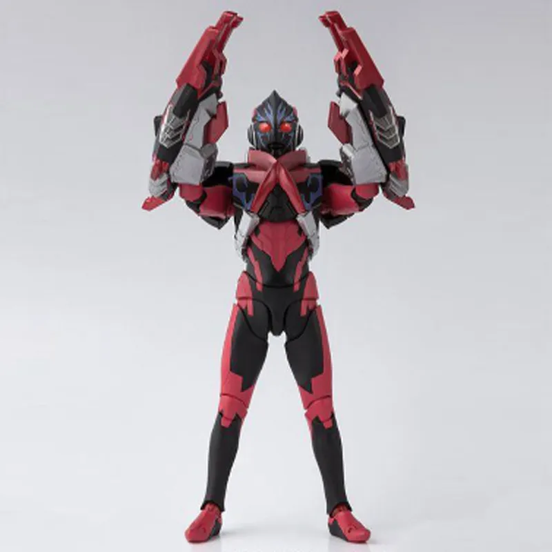 BANDAI Ultraman X Bandai SHF Ultraman Ginga Gomora Armor Set Action Figure Gothic Scale Figures-3