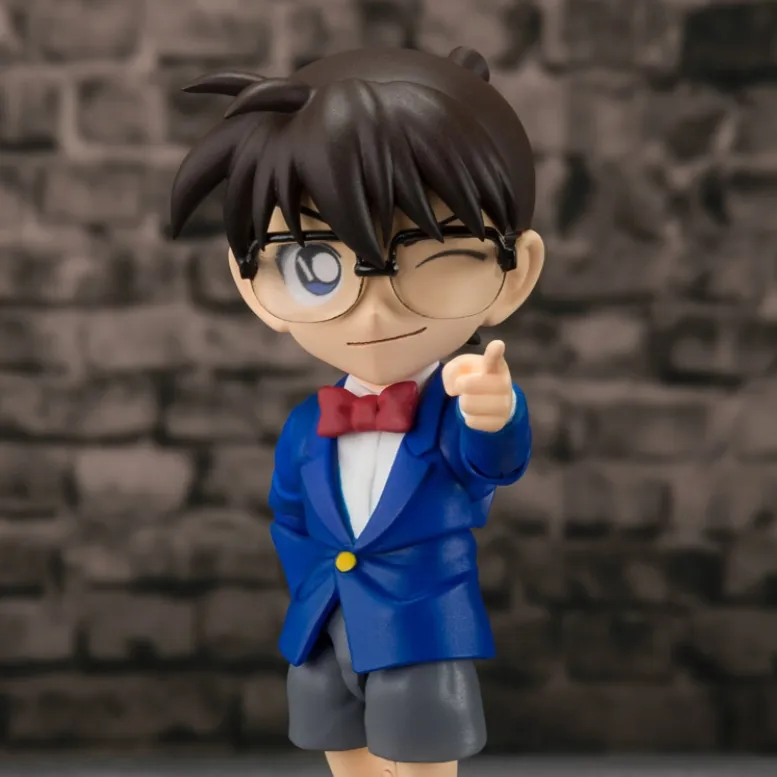 BANDAI Conan Edogawa Bandai S.H.Figures Detective Conan Case Closed Pursuit Chapter Scale Figures-3