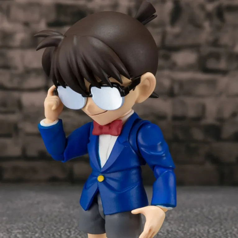 BANDAI Conan Edogawa Bandai S.H.Figures Detective Conan Case Closed Pursuit Chapter Scale Figures-2