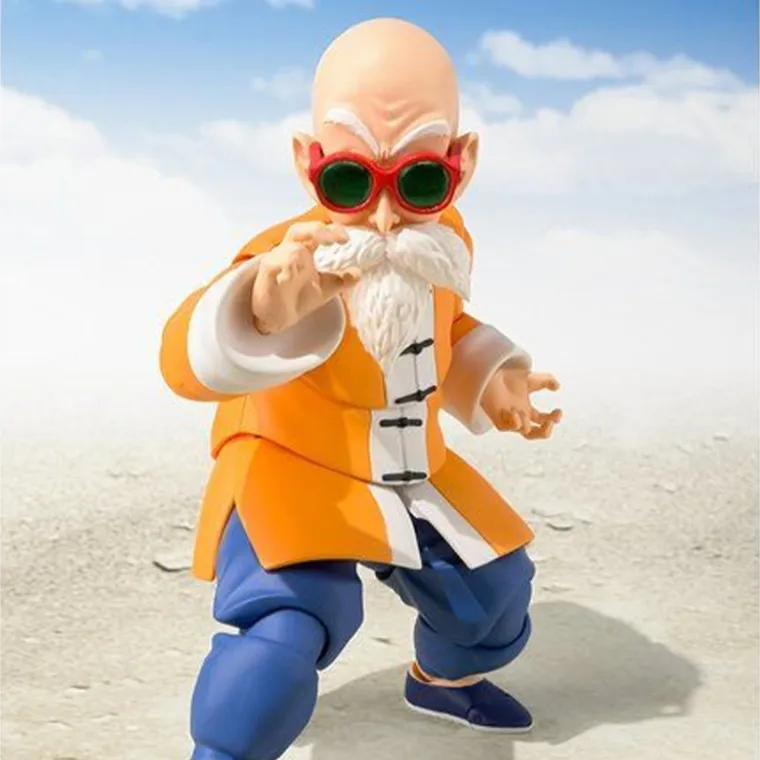 BANDAI Master Roshi Bandai SHF Spirits Limited Dragon Ball Gohan Master Wukong Action Figure 13cm Scale Figures-3