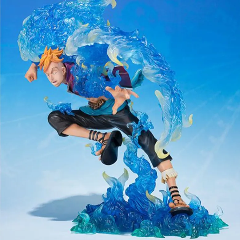 BANDAI Marco Bandai Figurarts Zero One Piece Marco Phoenix Ver. Scale Figures 18.5cm-4