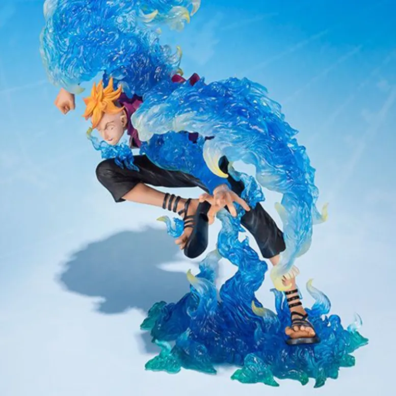 BANDAI Marco Bandai Figurarts Zero One Piece Marco Phoenix Ver. Scale Figures 18.5cm-3