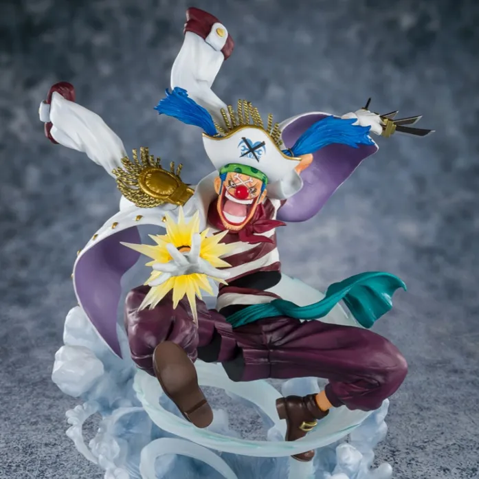 BANDAI Figuarts Zero One Piece Extra Battle Buggy The Clown Paramount War Action Figure White-3