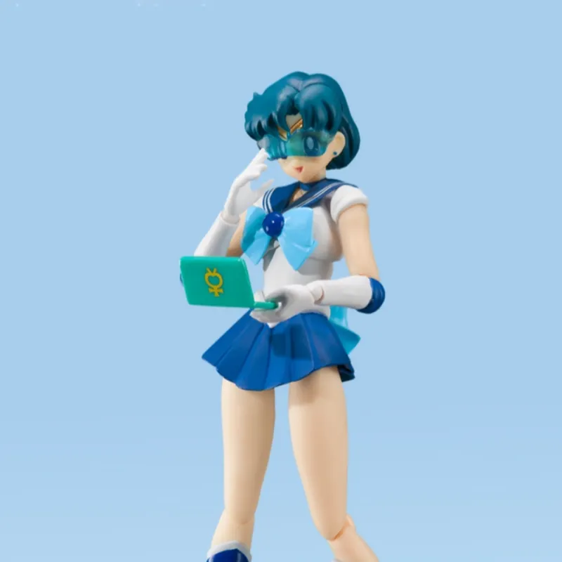BANDAI SHF Sailor Moon, Ami Chan, Action Figure Scale Figures-3