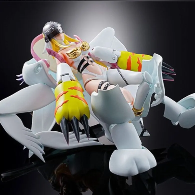 BANDAI Kazemon Bandai, Ultra Evolution Soul, Digimon, Lady Devimon, Gatomon Scale Figures 15.5cm-3