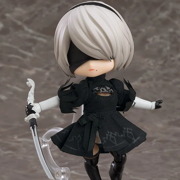 GSC NieR  Automata 2B Yuyu Size 2B Type Claydoll Chibi Figures 14cm-1