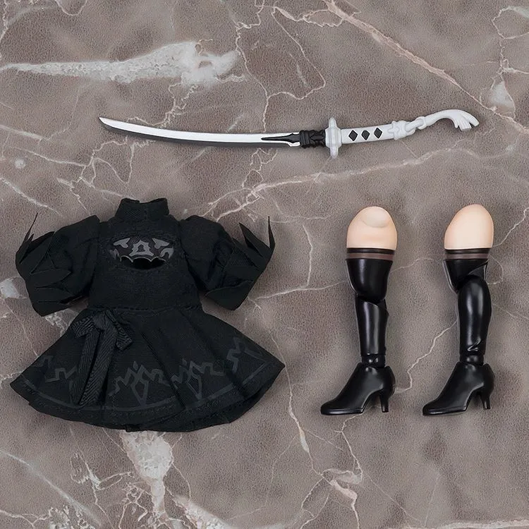 GSC NieR  Automata 2B Yuyu Size 2B Type Claydoll Chibi Figures 14cm-3