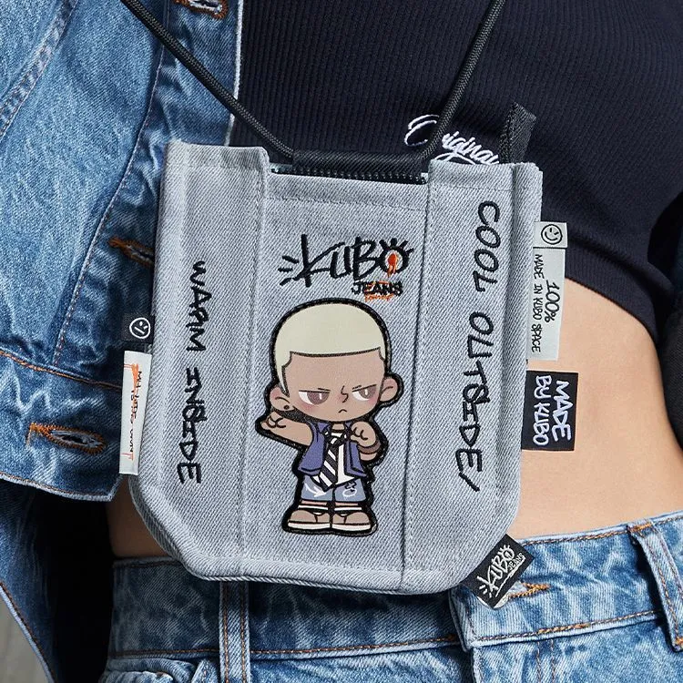 POP MART KUBO JEANS Collection MINI Bag Cute Shoulder Bag Trend Based Products-2