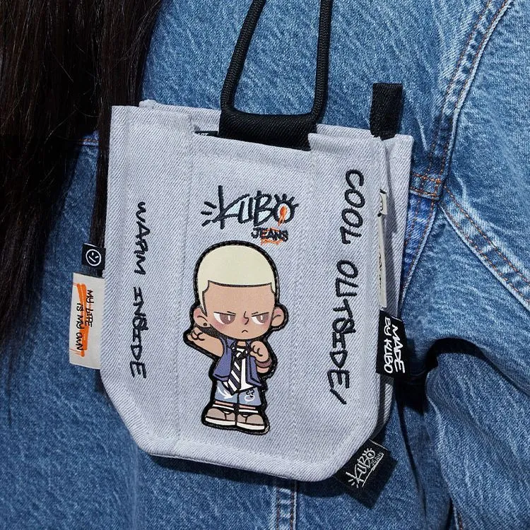 POP MART KUBO JEANS Collection MINI Bag Cute Shoulder Bag Trend Based Products-1