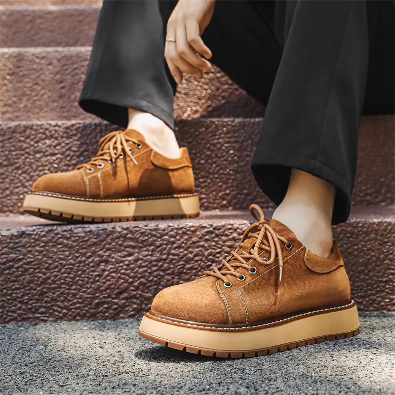 WEISHIBANGWEI Men's Casual Shoes Men Low Top-13