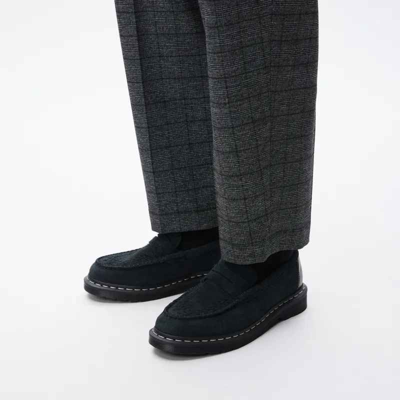 Dr. Martens Penton Creeper Neighborhood Black Suede-4