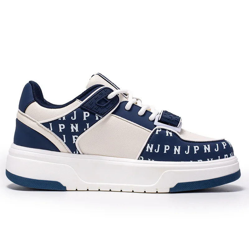 Pnj Slip Resistant Cushioning And Breathable Low Top Skateboard Shoes Unisex-3