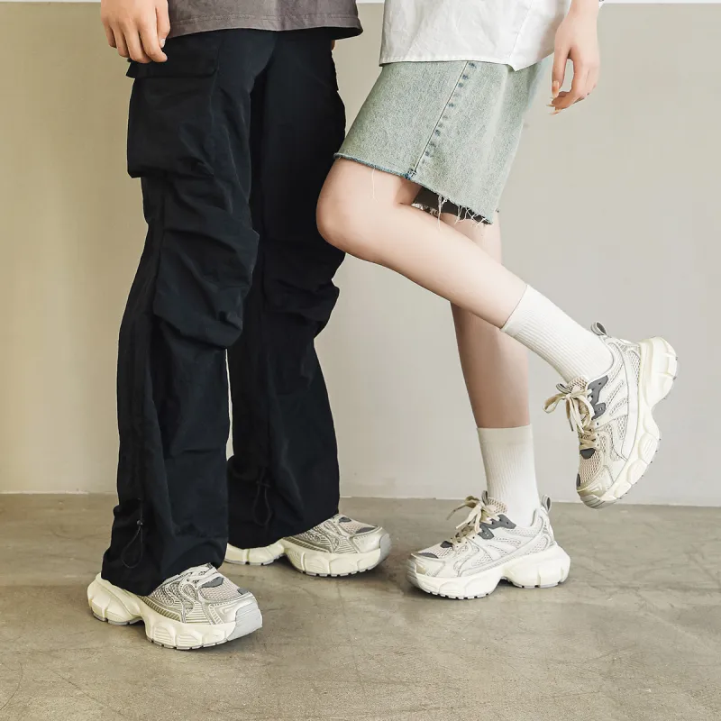 ZHR Galaxy 1.0 Cushioning, Wear Resistant Low Top Chunky Sneakers Unisex-3