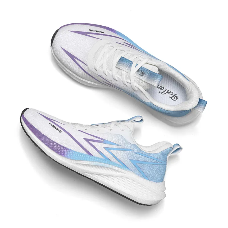 TCELLARS Cushioning Wear Resistant Breathable Height Increasing Rebound Low Top Running Shoes Unisex-33