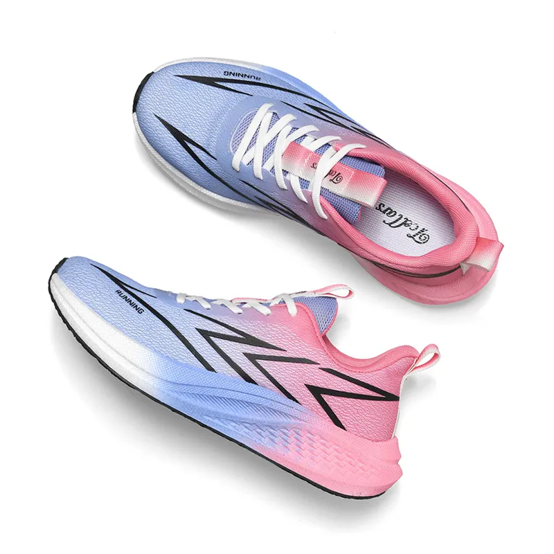 TCELLARS Cushioning Wear Resistant Breathable Height Increasing Rebound Low Top Running Shoes Unisex-25