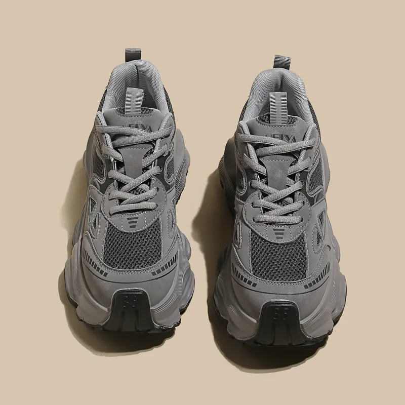 Safiya Low-Top Chunky Sneakers Women's Gunmetal-12