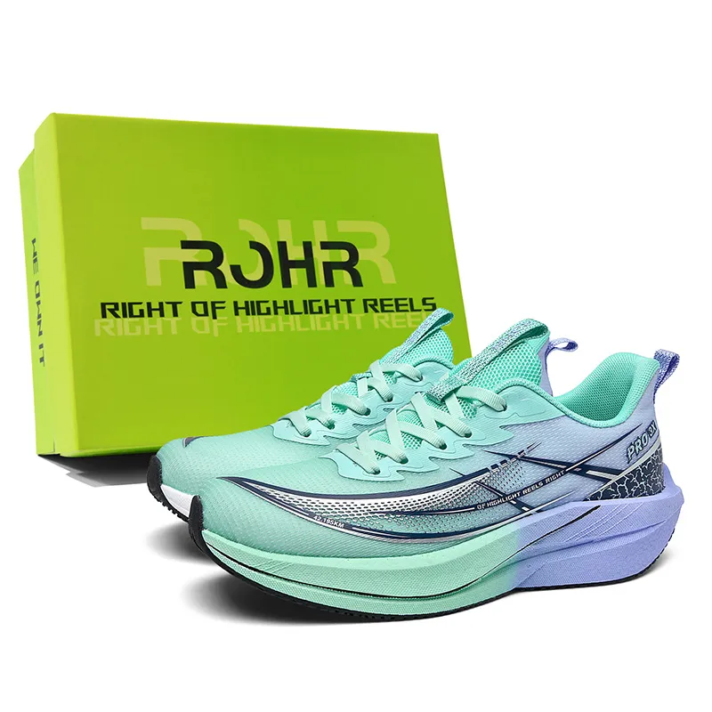 ROHR Shock Absorbers Slip Resistant, Abrasion Resistant, Lightweight Low Top Running Shoes Unisex-39