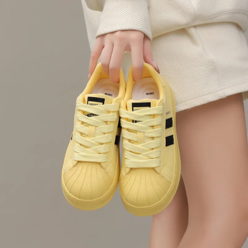 FOREVER 21 Wear resistant And Lightweight Low Top Skateboard Shoes Unisex-29