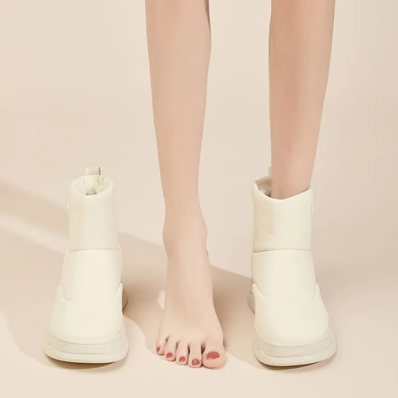Jin Baichuan Warm Short Snow Boots Women's-16