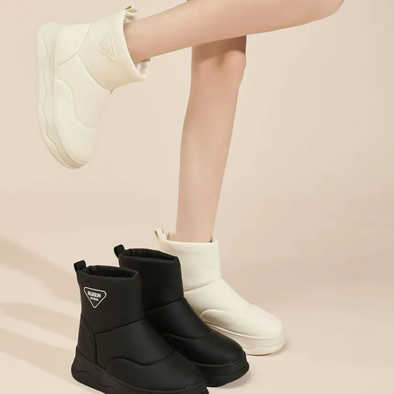 Jin Baichuan Warm Short Snow Boots Women's-13