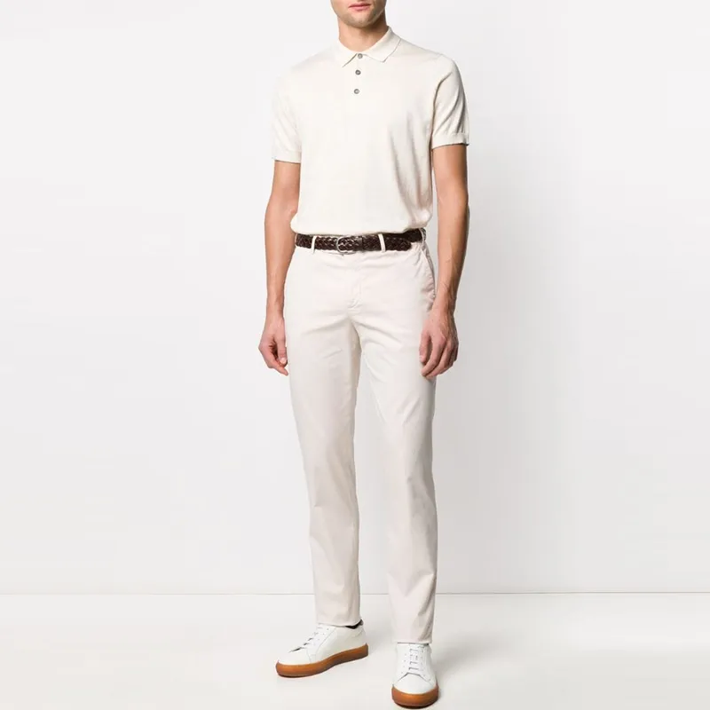 Brunello Cucinelli Italian Fit Gabardine Trousers-2