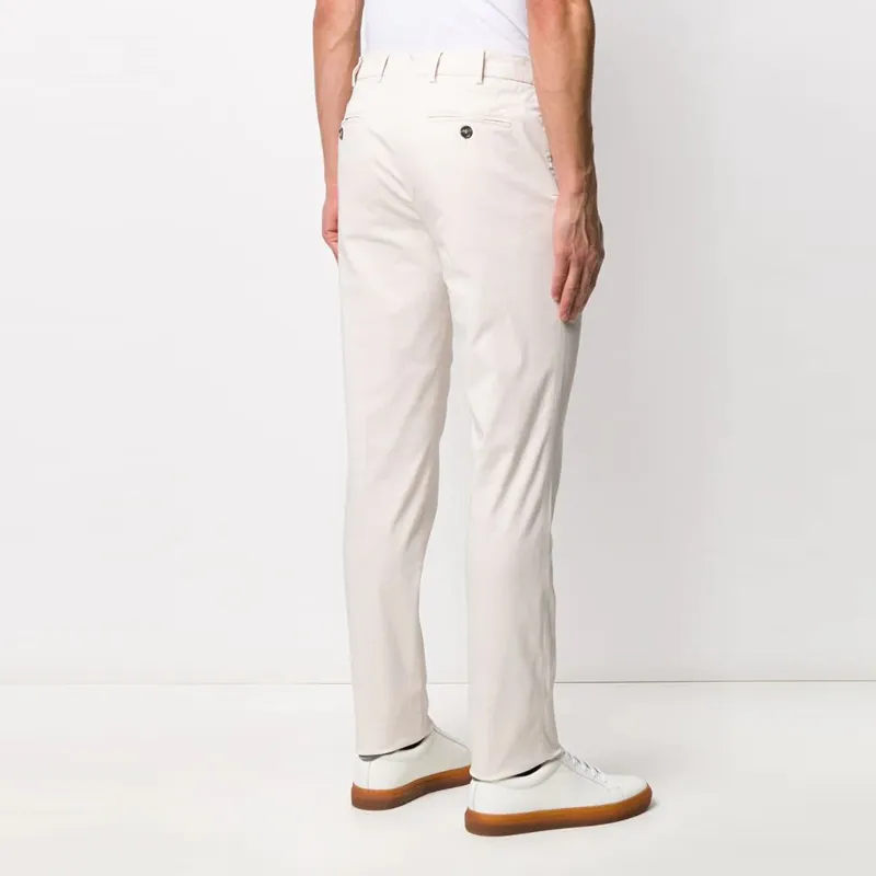 Brunello Cucinelli Italian Fit Gabardine Trousers-5