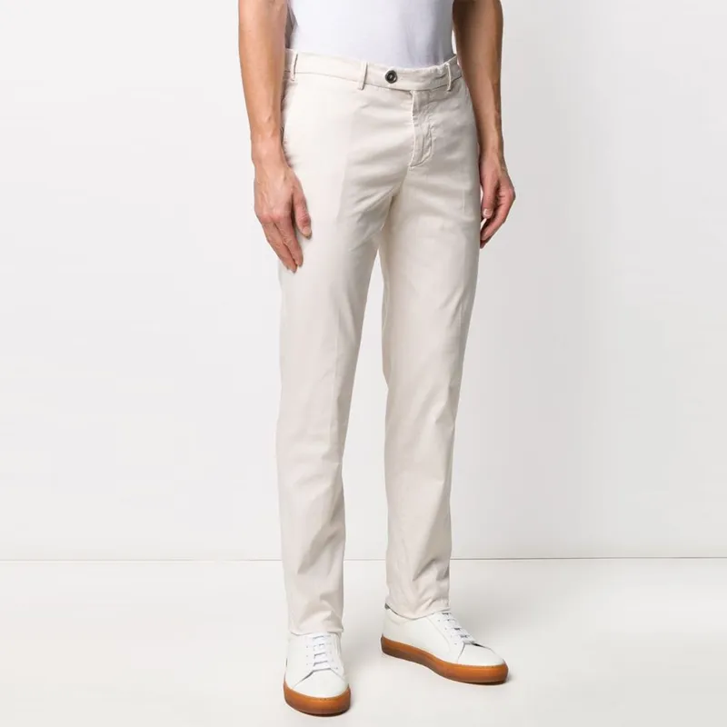 Brunello Cucinelli Italian Fit Gabardine Trousers-4