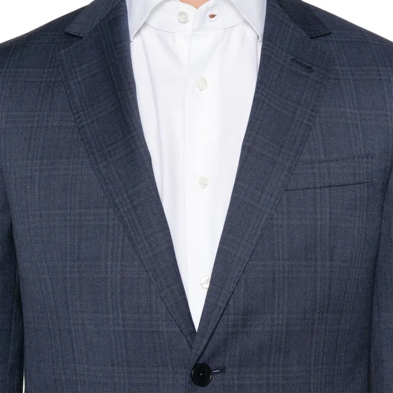 Ermenegildo Zegna Plaid Suit-3