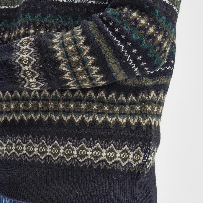 BARBOUR Sweater Men's Black Mud Gray Rock-6