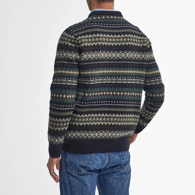 BARBOUR Sweater Men's Black Mud Gray Rock-3
