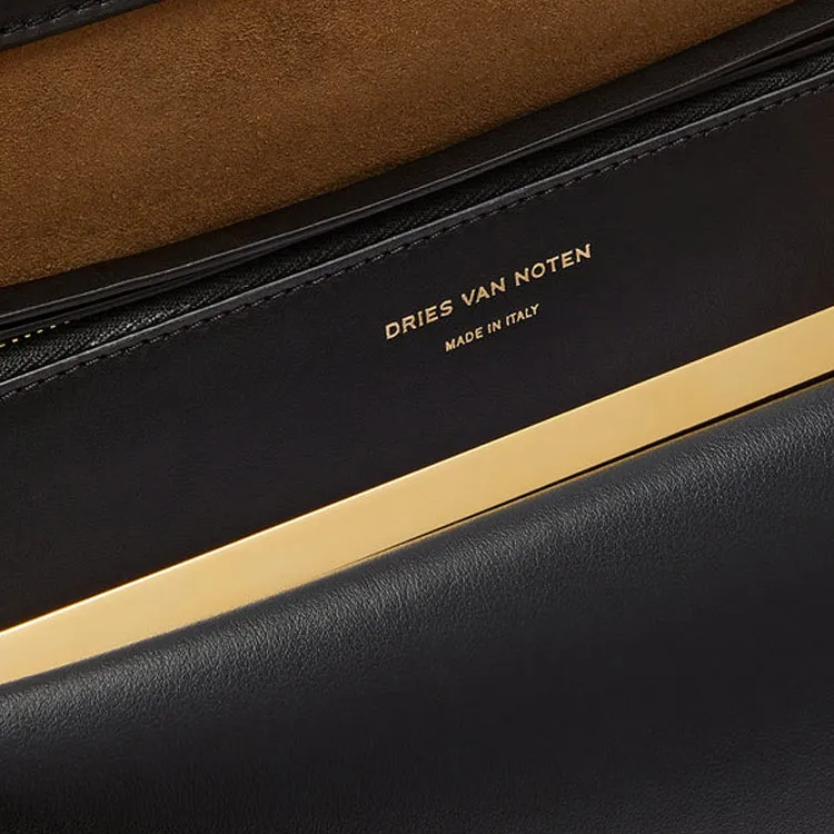 DRIES VAN NOTEN Crisp Top Handle Bag-4