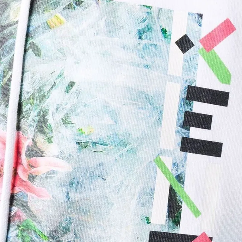 KENZO Abstract pattern Print Hoodie-5