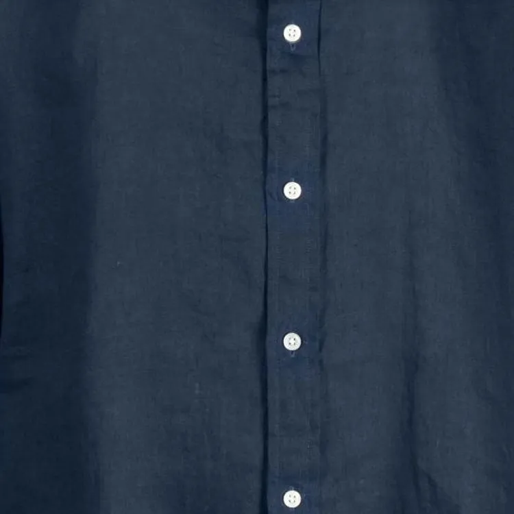Polo Ralph Lauren Logo embroidered Long sleeve Linen Shirt-4