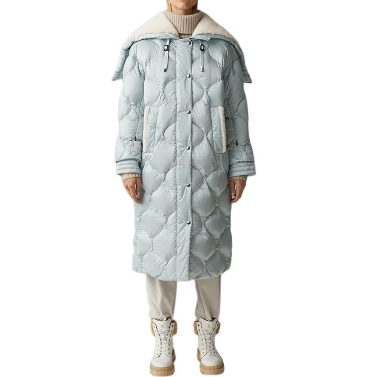 BOGNER FW22 Down Jacket Women's Pearl Pink Blue-2