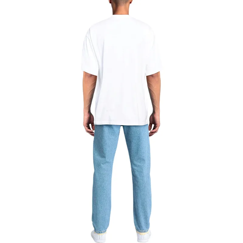 Balenciaga T Shirt Loose Fit Style Men's White-4
