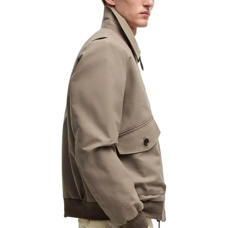 HUGO BOSS Jackets Coats Men's Light Brown-4
