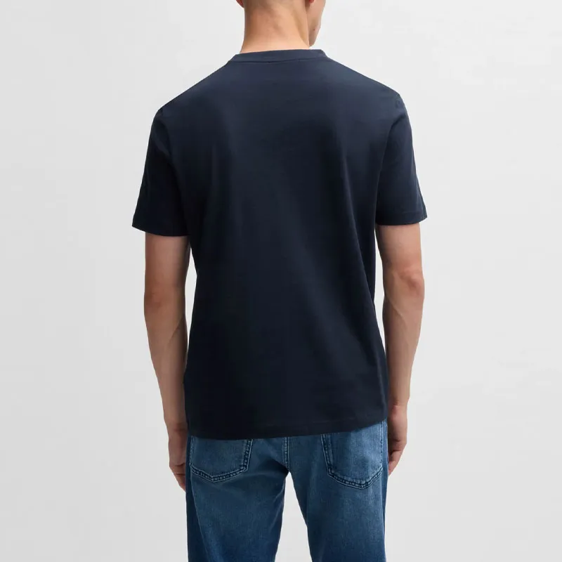HUGO BOSS Seasonal print Cotton T shirt-3