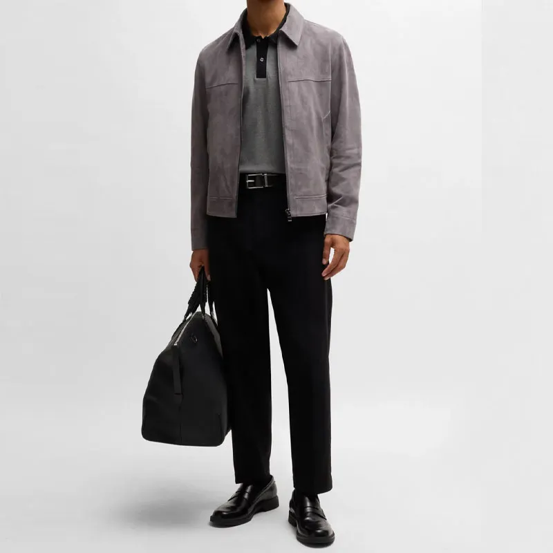HUGO BOSS Polo Shirt Men's Gray-3