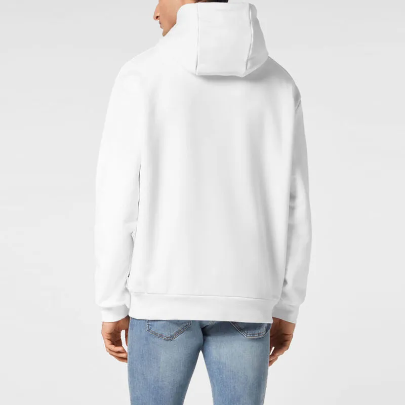 PHILIPP PLEIN Logo Plaque Long Sleeved Hoodie-2