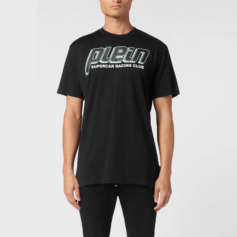 PHILIPP PLEIN Racing Club Crewneck Jersey T Shirt-2