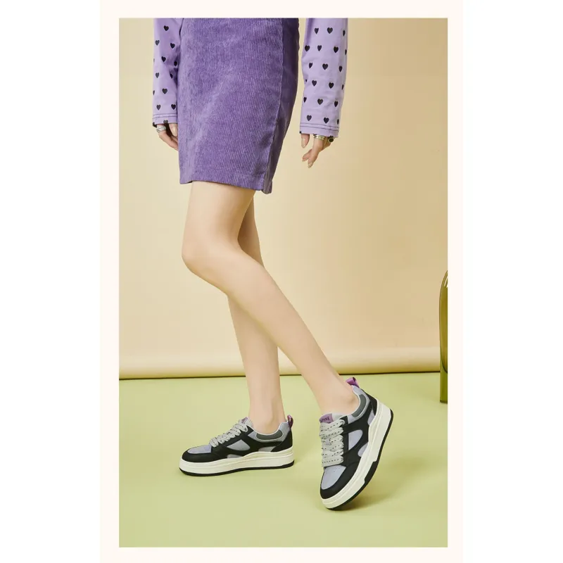 DAPHNE Low Top Skateboard Shoes Women's-11