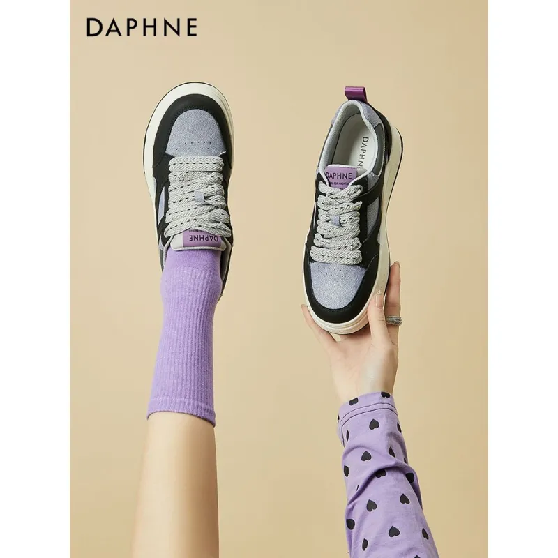 DAPHNE Low Top Skateboard Shoes Women's-10
