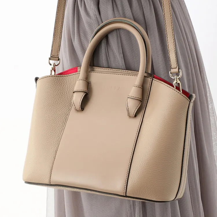Furla Leather Tote Bag, Shopping Bag, Handbag Women's Brown-4