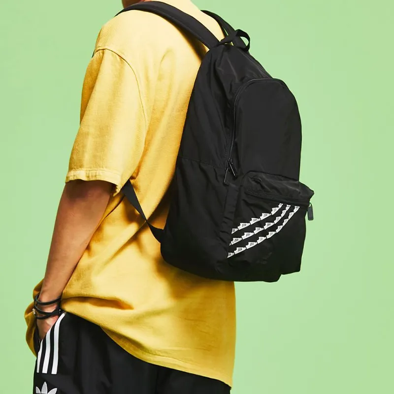 Adidas Adidas Polyester Backpack Regular Unisex Black-4