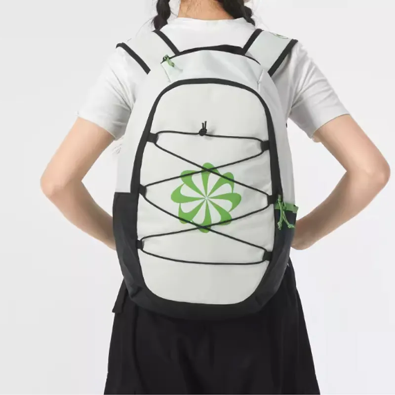 Nike Fabric Backpack Regular Men's Gray & Black-3