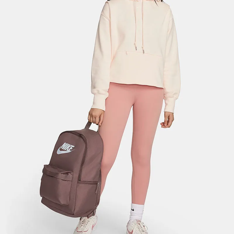 Nike Heritage Polyester Backpack Regular Unisex Plum Solar Eclipse-4